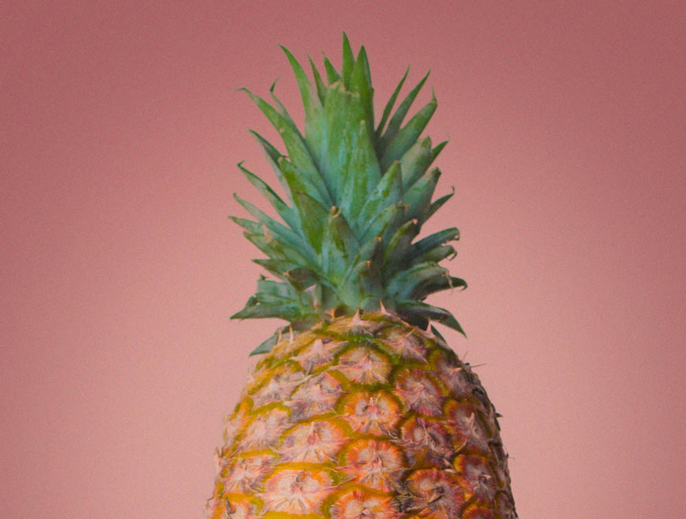 Piña. Materia prima piñatex. Cuero vegano y vegetal