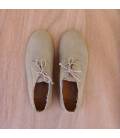 Zapatos con cordones Blucher Pixie Marfil