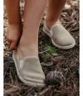 Zapatillas infantiles REA unisex de algodón orgánico green