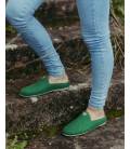 Zapatillas de casa para mujer Vesta Verde