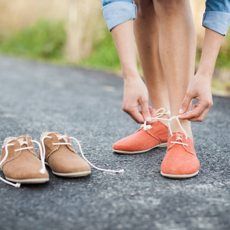 Zapatos Slowers hechos con algodón orgánico y caucho natural