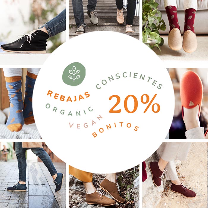 Rebajas conscientes zapatos sostenibles Slowers